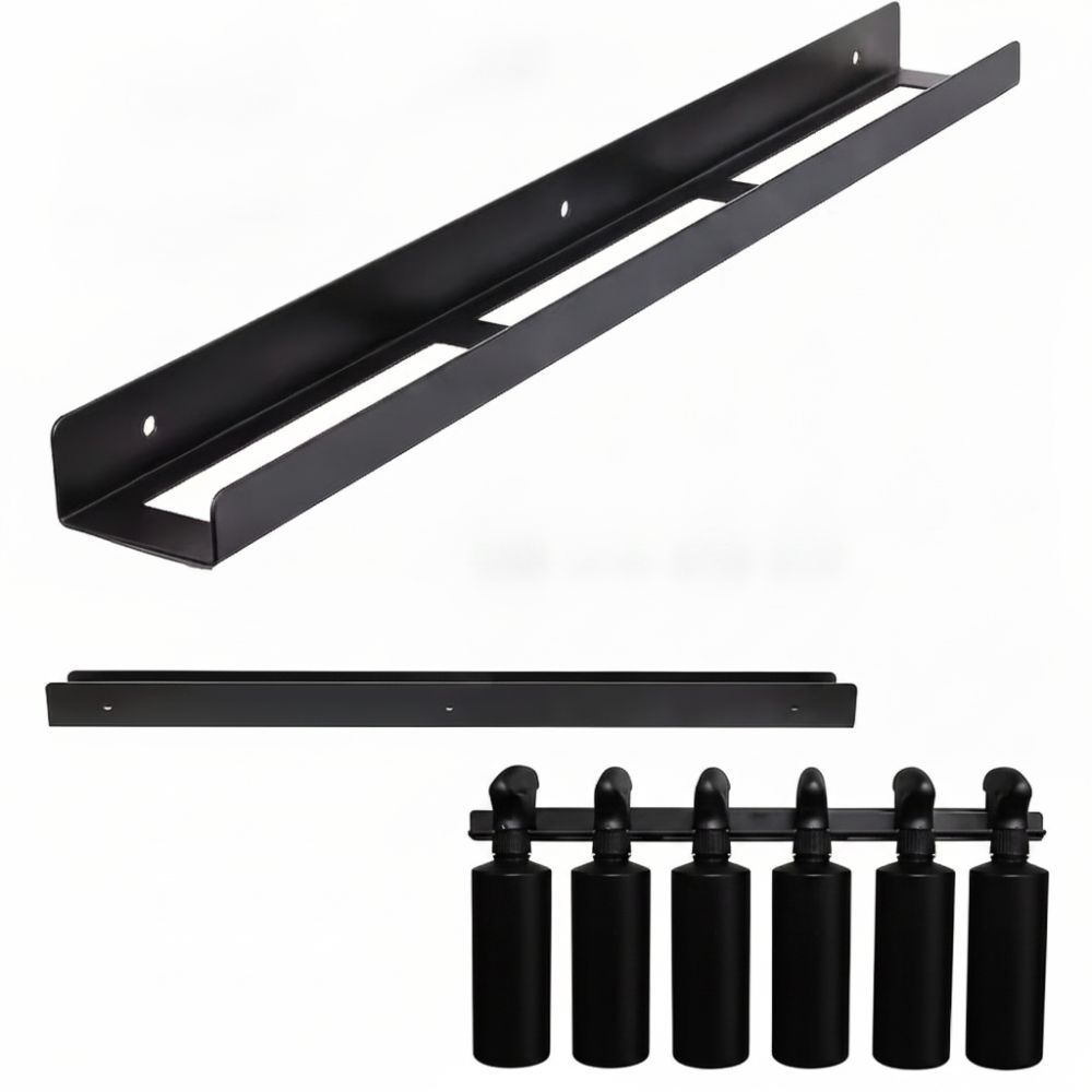Wall Mounted Spray Bottle Holder Iron Bottle Storage Rack New Wall Storage Rack  For Garage