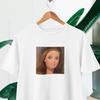 Funny Doll Face Meme T-Shirt | Shocked Expression, Viral Humor