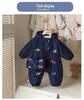 Autumn & Winter Baby Jumpsuit Windbreaker: Infant & Toddler One-Piece Outerwear Coat Romper