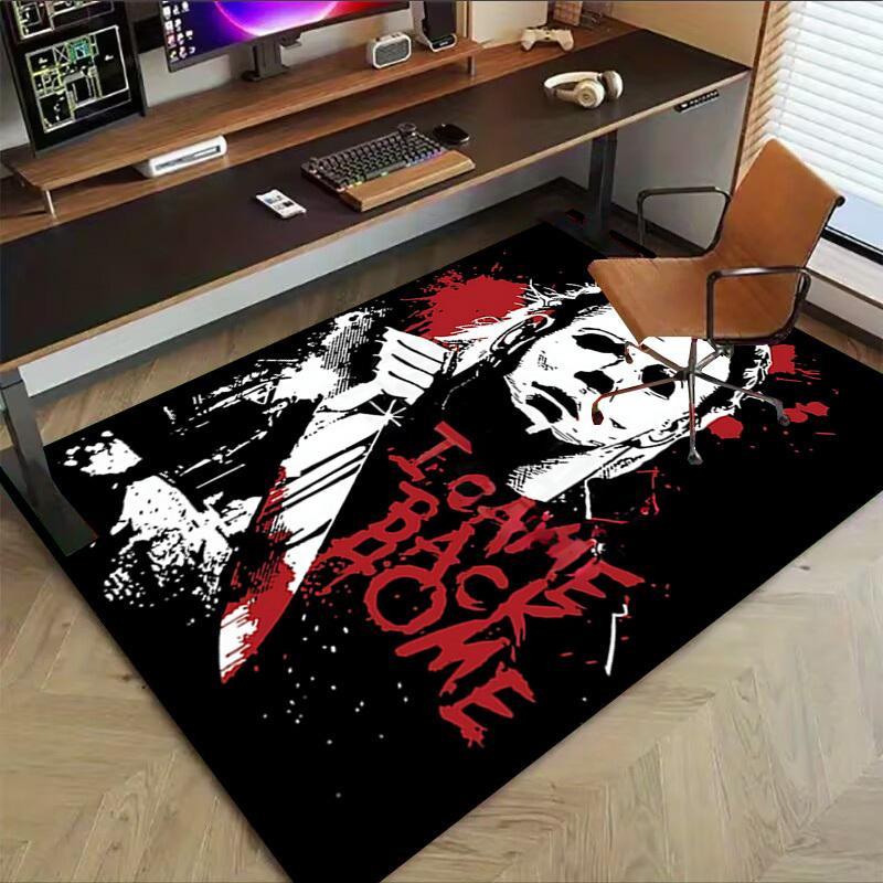 1pc Michael Myers I came back home Carpet, Office Rug Outdoor Mat Home Decor Area Carpet Festival