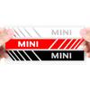2Pcs Car Stripe Stickers Rearview Mirror Reflective Vinyl Decals Decoration For BMW Mini Cooper F54 F55 F56 R56 R60 SONE Roadster Clubman Coupe