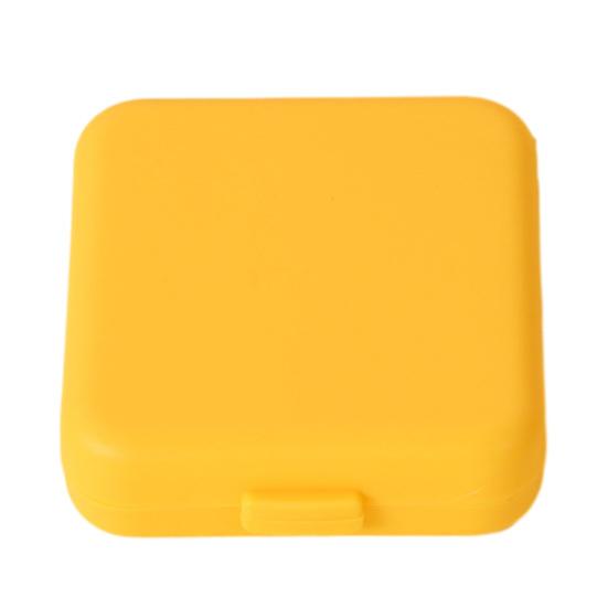 Pill Organizer with Buckle Sealing Design 4 Compartments Dose Management Container Moisture Proof Pill Storage Portable Pill Box for Travel Daily