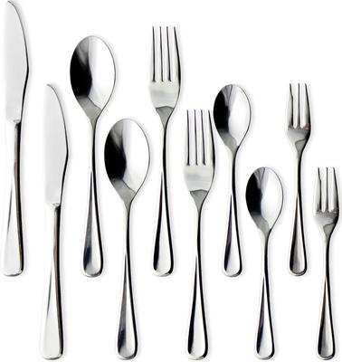 Nagao Chick Dinner Cutlery 10 Stainless Made In Japan Set, Pieces, 18-8 Steel,