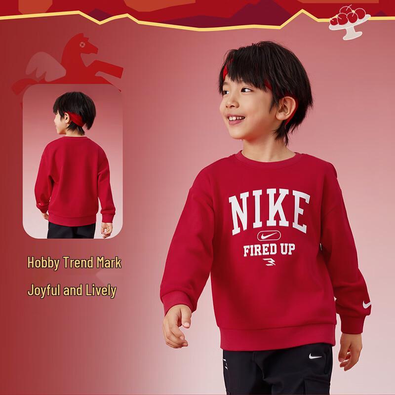 NIKE3BRAND Youth Pure Cotton Crewneck Sweatshirt XL