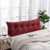 Korean Velvet Nordic Triangle Headboard Cushion: Removable, Washable, Tatami Soft Pack, Lumbar Support, Large Backrest Pillow