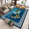 Chinese Style Living Room Carpet Coffee Table Floor Mat Chinese Style Study Bedroom Bedside Home Decoration Non-slip Floor Mat