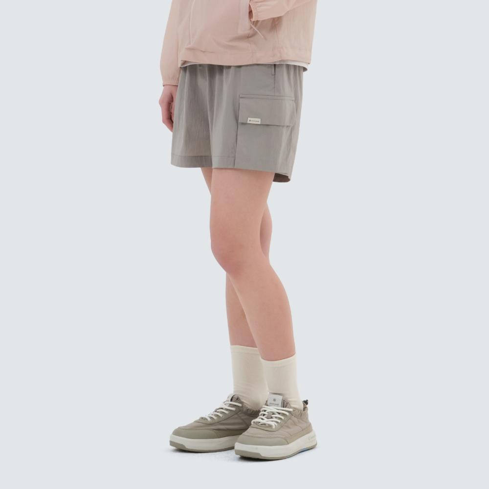 [Snowpeak] Root Women s Cargo Shorts Fog Gray (S25MWRHP61) 65