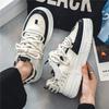 2025 Jinjiang men's trendy shoes platform non-slip sports board shoes junior high school boys niche trendy brand low-top casual shoes 2025