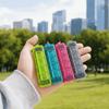 With LED Light Hand Fidget Toy Crystal Clicker Crystal Clicker Keyboard Keychain  Travel