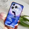 Pro Realme C61 Pouzdro RMX3939 Roztomilý Kreslený Měkký Silikon TPU Zadní Kryt Telefonu Pro OPPO Realme C63 4G Nárazuvzdorný Matný Coque Fundas