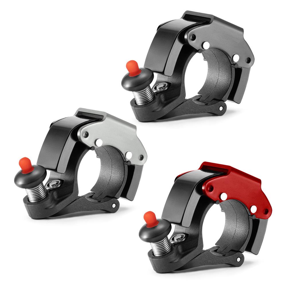 Bike Bells C Shape Hidden Bicycle Bells 22 2mm Handlebars Clear Long