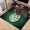 Celtic Football Club Crest Office Rug Chair Mat, Game Carpet, Suitable for Front Door, Bedroom, Living Room, Desk, Holiday Gift
