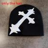 Y2 Knitted Beanie With Embroidered Print For Cold Weather Fashion