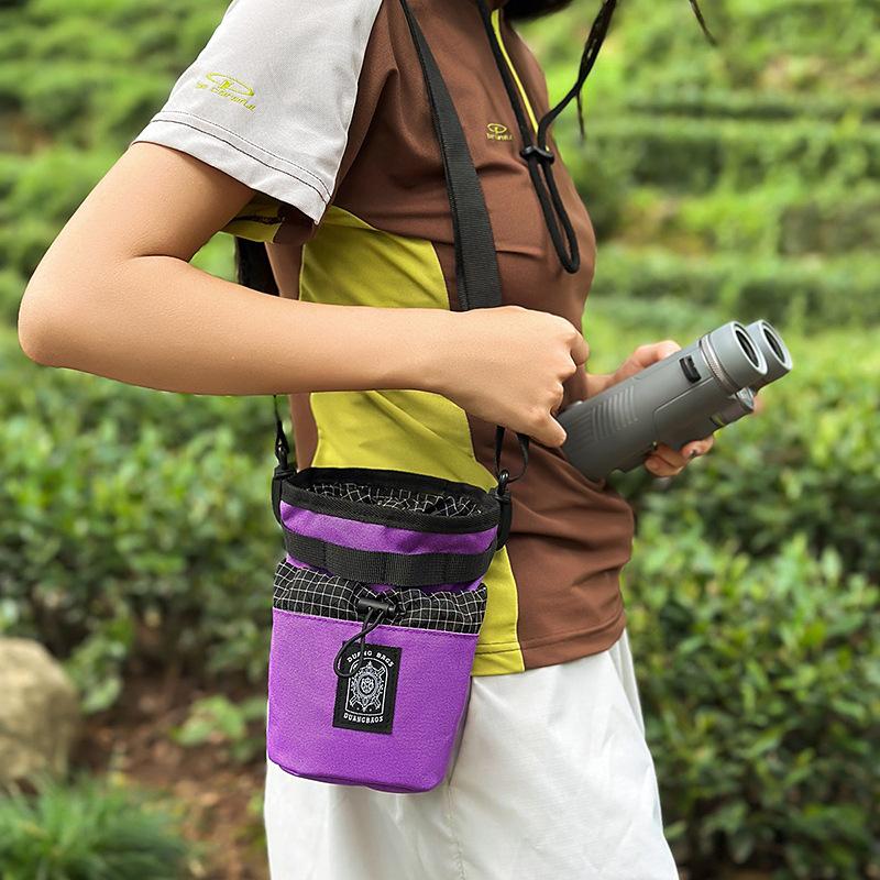 

Hong Kong style cool neutral locomotive color scheme small satchel autumn new fashion shoulder crossbody small bucket bag фіолетовий