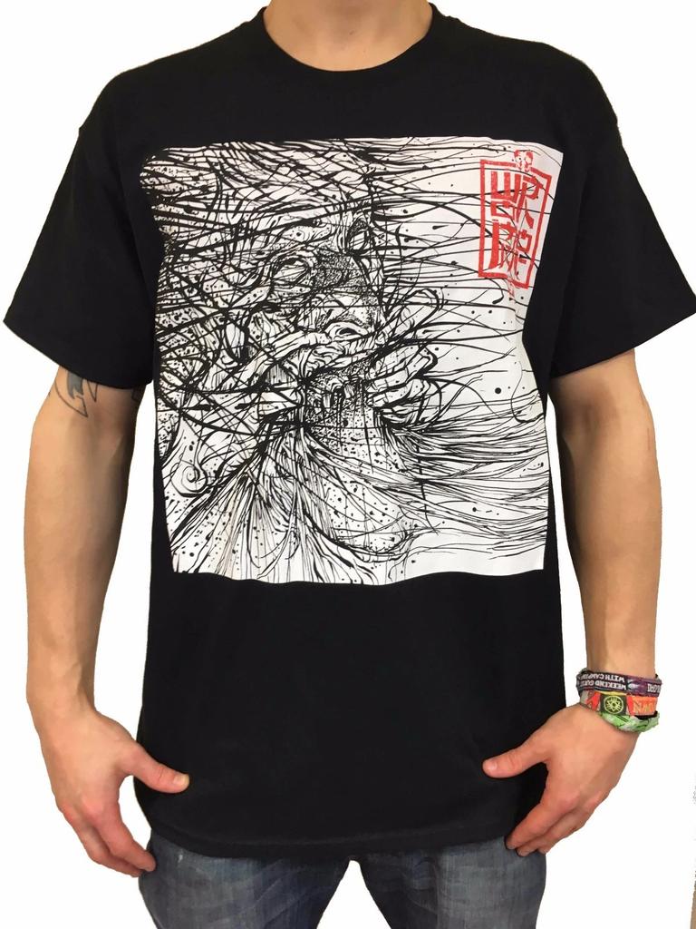 Wormrot "Jawripper" Black T shirt - NEW OFFICIAL abuse voices dirge