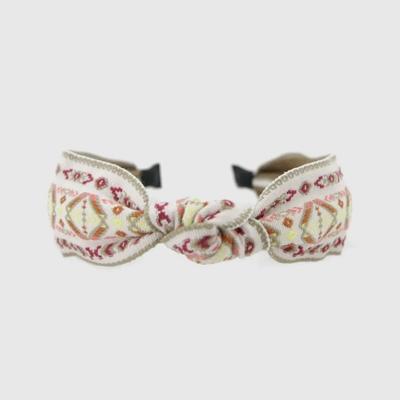 Lara Bohemian Hairband White LALAH005W 3306293