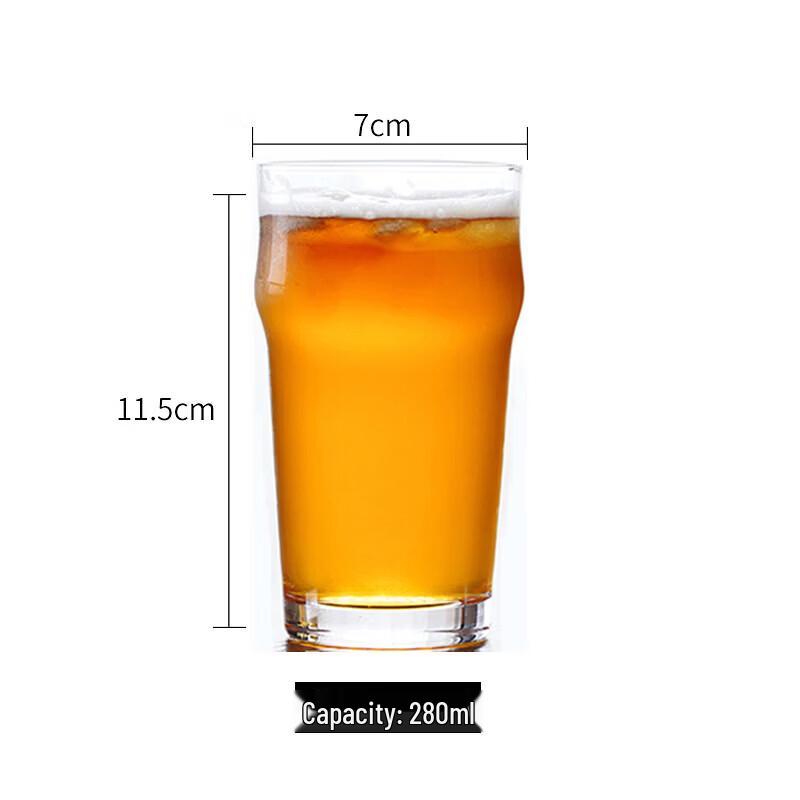 ZISIZ Tempered Glass Octagonal Multipurpose Cup