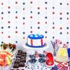 Patriotic Star Garland Banner Streamers Red White and Blue - 59 FT 6 Strands - Patriotic Decorations for 4th of July, Independence Day, Labor Day,