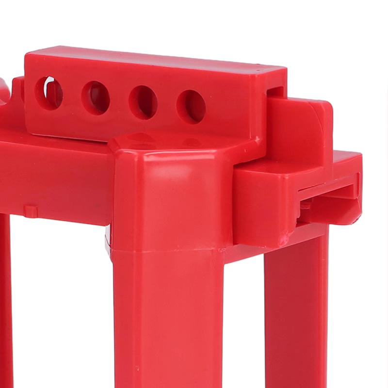 Adjustable Industrial Ball Valve Safety Lock ASBV-01 Fits DN8-DN50 Pipes for Chemical Plant Lockout Tagout Use