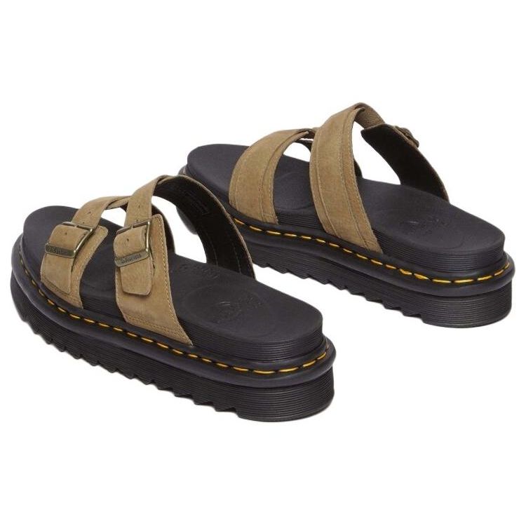 Dr. Martens Versatile Comfortable Fashion Slip-On Sandals Women Sandals Brown 31736439