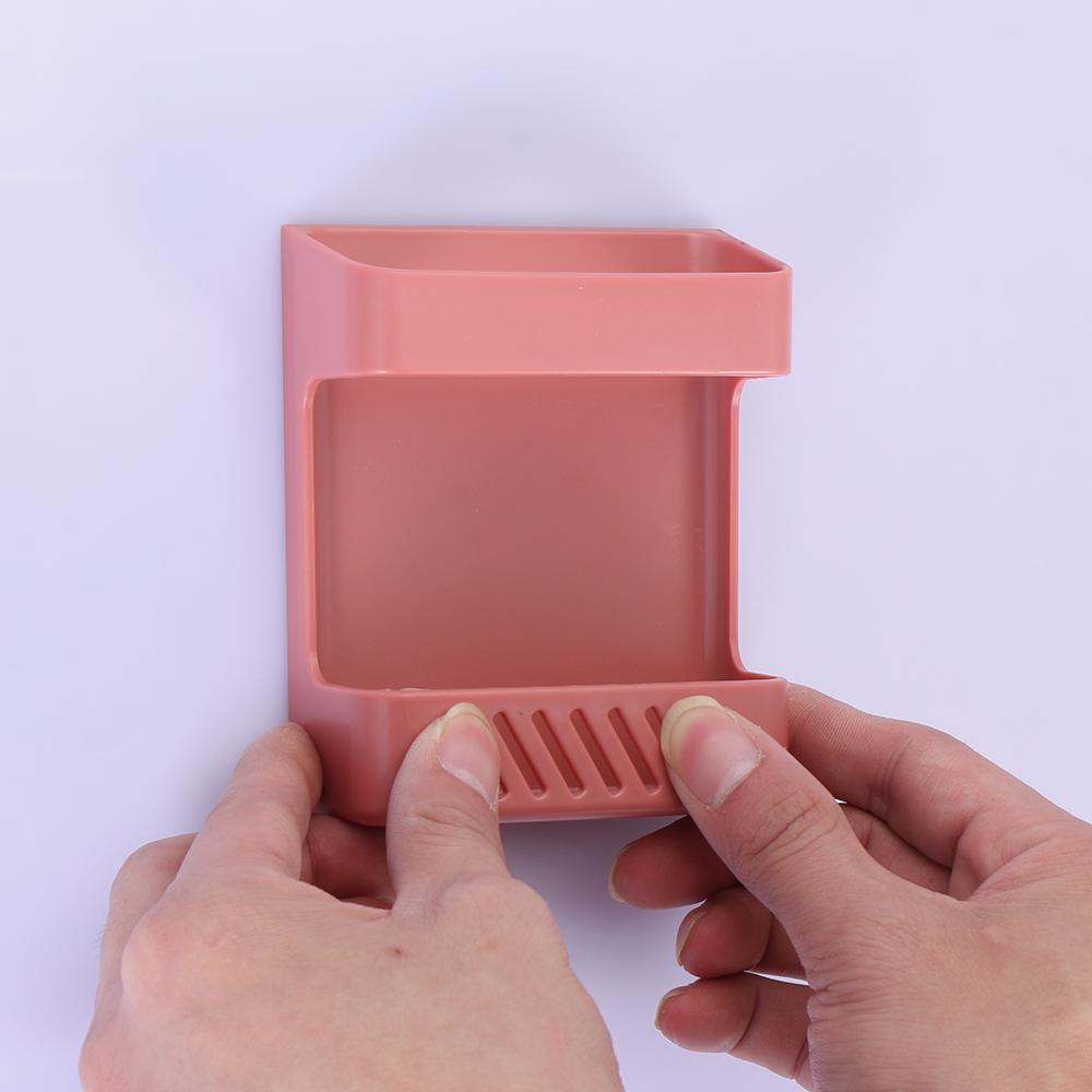 Air Conditioner Organizer Home Office Stand Rack Storage Box Remote Control Holder Plug Holder