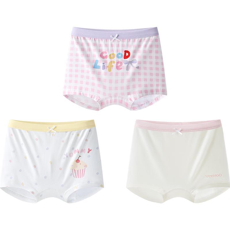 YEEHOO Kids  Anti-bacterial Pure Cotton Boxer Briefs 110