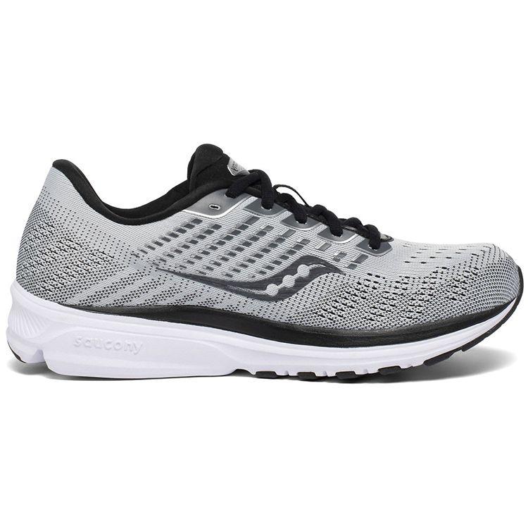 SAUCONY Ride 13 Cushioning Running Shoes Men Running Shoes Gray Black S20579-40