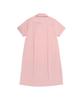 NATIONALGEOGRAPHIC N262Wop140 Women'S Freeze Stretch A-Line Collar Short Sleeve Dress Silver Pink