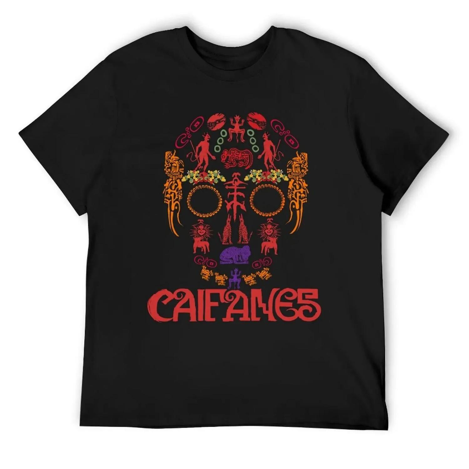 CALAVERITA CAIFAN 2022 T-Shirt sports fans funny meme t-shirts customizeds t shirts for men XXXXXL чёрный