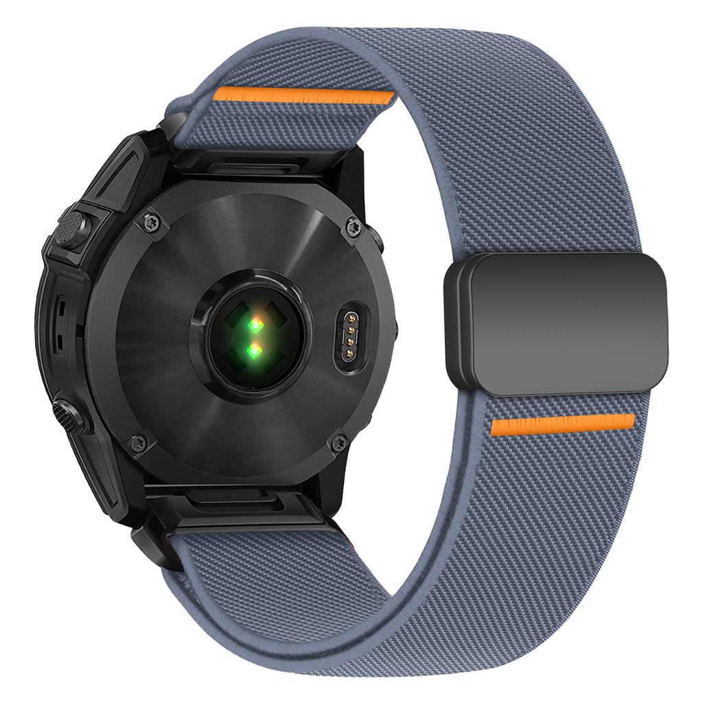 Magnetic Nylon Band For Garmin Fenix 8 7 Pro 7S 6X 6 5Plus Venu 3 Tactix 7 bracelet correa Fenix 8 7x 26mm 22mm Quick Fit Strap