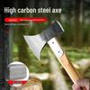 Axe Splitting Wood Axe - Hand Forged Steel Cleaver for Outdoor Woodworking, Firefighting, & Mountain Adventures