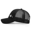 Mountain Embroidery Baseball Cap Breathable Design Duck Tongue Brim Sun Shading Hat Net Construction Adjustable Fit Casual Hat