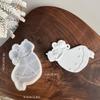 [HF][HS]1pz Ornamento da Appendere per Albero di Natale Stampo in Gesso Cemento Resina Fai da Te Angelo Amore Ragazza Stampo in Silicone Forniture per Artigianato Ragazza
