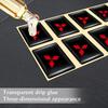 knpc3 10/20PC Car Styling 3D Epoxy Decoration Emblem Sticker Decal Accessories For Mitsubishi 9 Ralliart X EX ASX L200 Colt Outlander