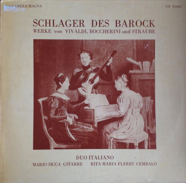 

LP Record MARIO SICCA, RITA MARIA FLERES - Schlager Des Barock SM93607 Da Camera Magna Germany Classical Used