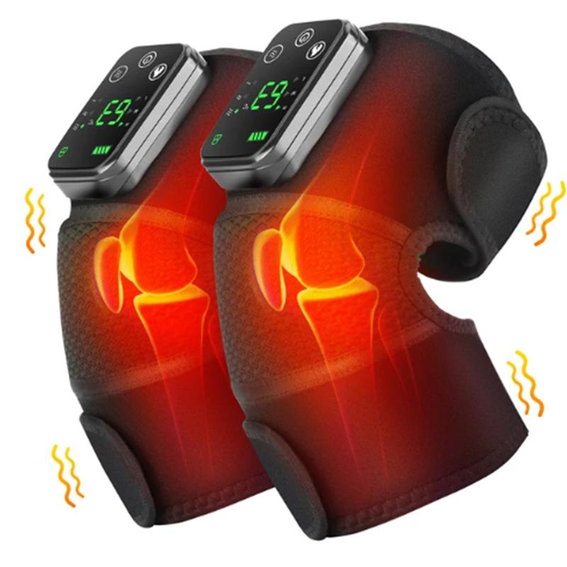 

AEE4-Electric Heated Knee Massager 3-In-1 Joint Elbow And Shoulder Pain Reliever Thermal Vibration Moisture Removal