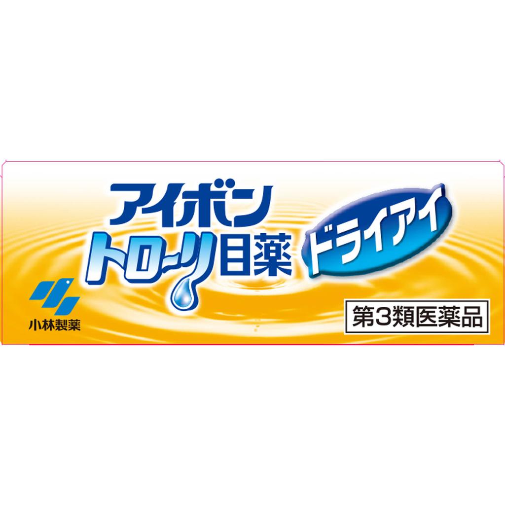Kobayashi Pharmaceutical Ibon Toro~ri Eye Drops Dry Eye 13ml Dry Eyes Indications: Tear supplementation (dry eyes), discomfort when wearing hard or so