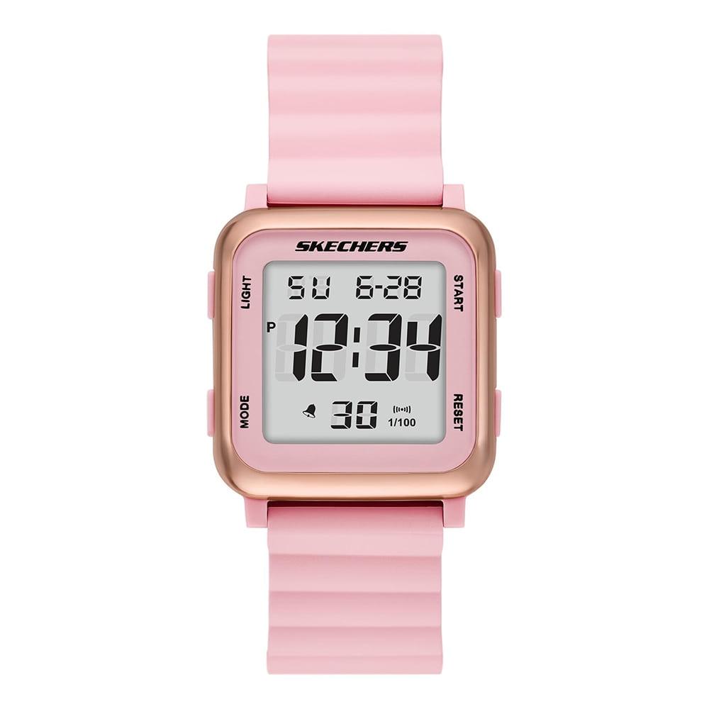 

SkecherS Women S Urethane Watch Digital Square Beckworth Sr6312 SR6312