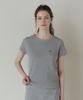TTUDEMENT Raglan Short Sleeve T-Shirt (Melange Grey)