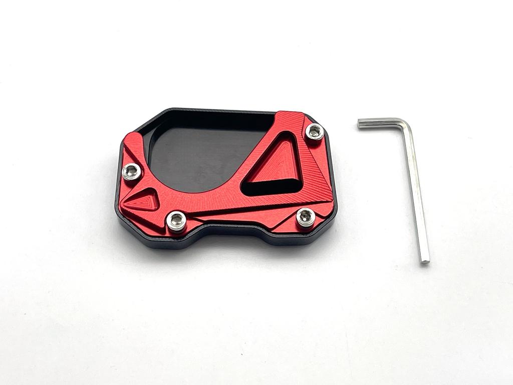 bubulu CC110 Cross Cab Aluminum Side Stand Pad Accessory Kickstand Dress Up Blue Red Gray (Red)