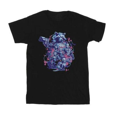 Guardians Of The Galaxy Volume 3 Boys Group Pose Cotton T-Shirt