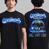 Nuova T-shirt The Offspring Supercharged Tour 2026 Primavera Estate nuova Moda y2k ins cotone puro Manica corta Top Musica Pop