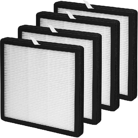 4 Packs True HEPA Replacement Filters Compatible with Westinghouse 1701 1702 1903 Purifier
