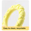 Pet Chew Toy TPR Material Tug-of-War Interactive Training Teeth Dog Chew Ring Bite-Resistant Medium Large Dogs Safe Chew Toy