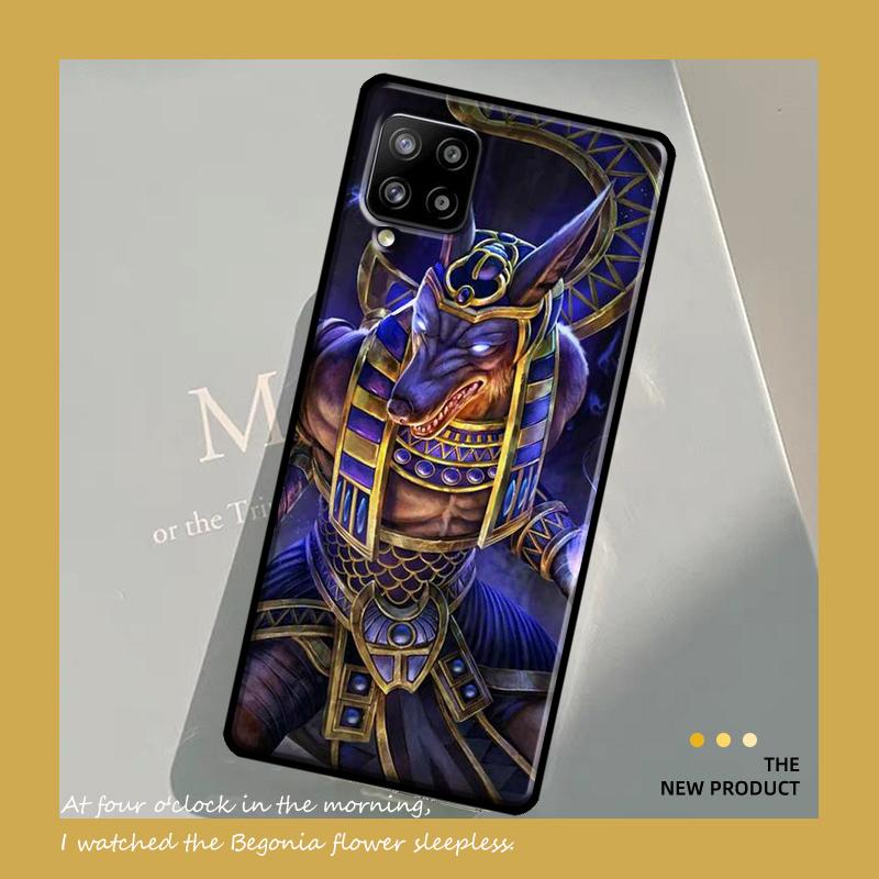 Egypt Nefertiti Anubis Ankh Case For Samsung Galaxy A54 A34 A13 A23 A33 A53 A73 A12 A22 A32 A52 A51 A71 A14 Cover