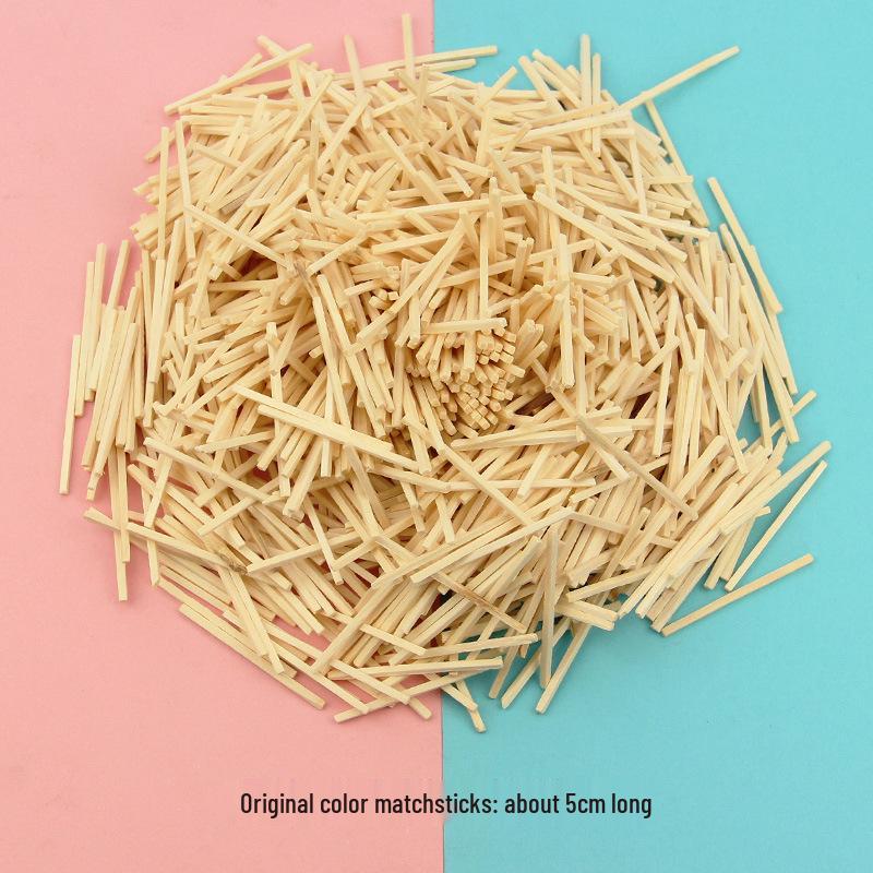 

Сделанные вручную цветные натуральные спички для детского творчества, декора и креативных проектов