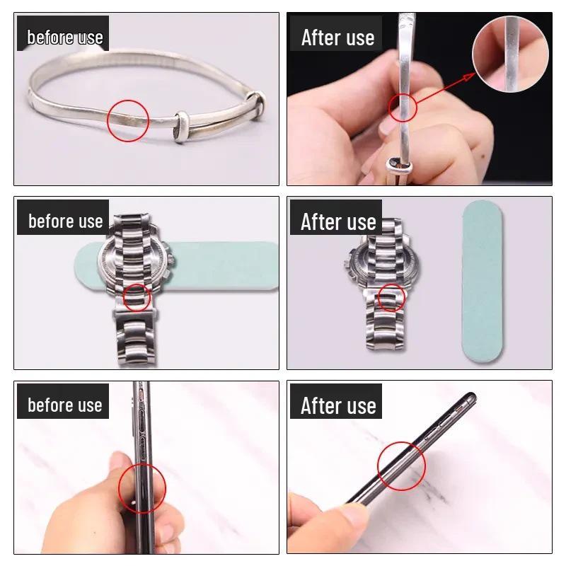 Jewelry & Watch Polishing Strips for Scratches - 10 Pack