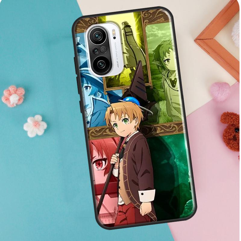 Mushoku Tensei Anime Case For Xiaomi Mi 11T 12 Pro 12X Mi 11 Lite Ultra Cover For POCO X3 Pro X4 GT M3 M4 F3
