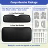 Golf Cart Seat Upgrade Kit Front Seat Comfort Pad Golf Buggy Upholstery Set Replacement Backrest Cushion for EZGO Medalist TXT