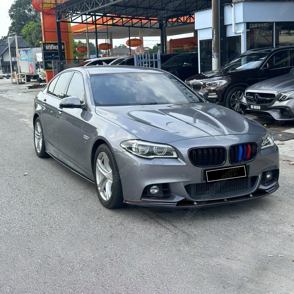 For BMW 5 Series F10 M5 2012 2013 2014 2015 2016 Automobile Front Bumper Splash Lip Splitter Lip Splitter Body Modification Kit